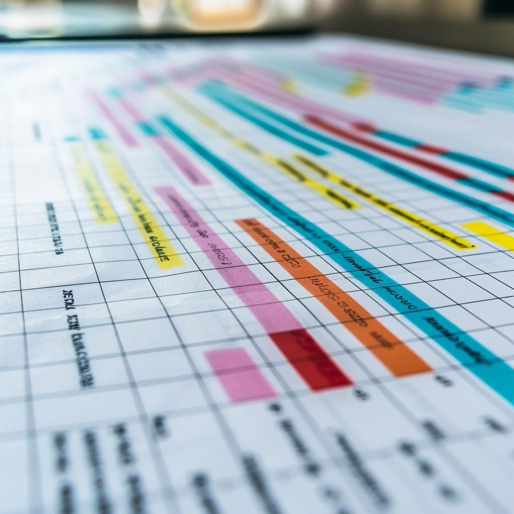 Project management Gantt Chart